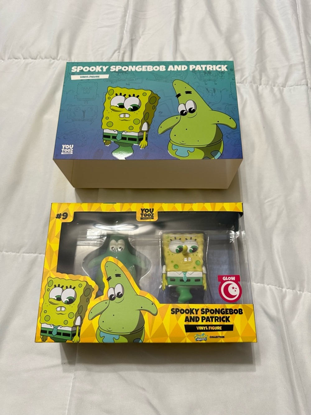 Youtooz Spooky SpongeBob and Patrick Vinyl Figure 2-pack that glows in the dark
